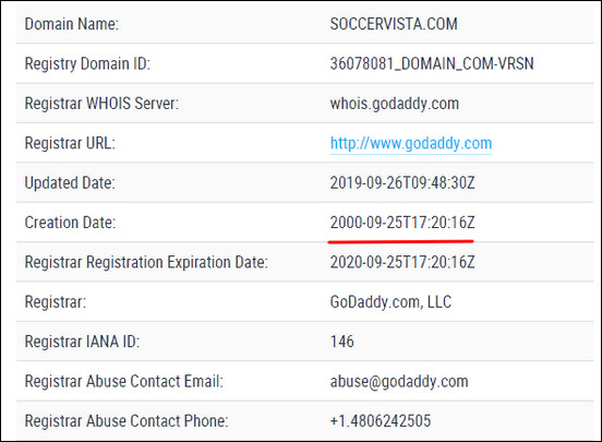 Официальная регистрация домена